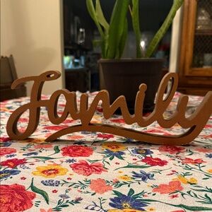 Family sign
